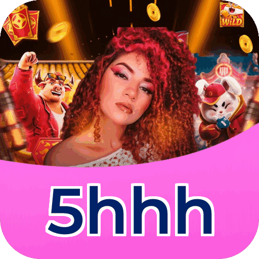 Plataforma 5hhh mostrando interface moderna, jogos certificados e recursos de segurança licenciados
