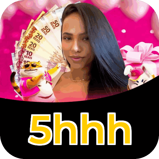 Interface do aplicativo 5hhh mostrando jogos disponíveis no iOS e Android