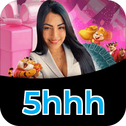 Passo a passo visual mostrando processo de download e instalação do aplicativo 5hhh